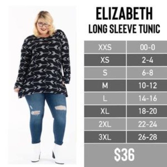 Lularoe Elizabeth Tunic Pink/purple very soft!  NWT - Picture 5 of 5